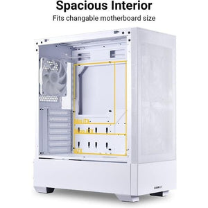 Lian Li LANCOOL 205 MESH C ATX Case with Window, White