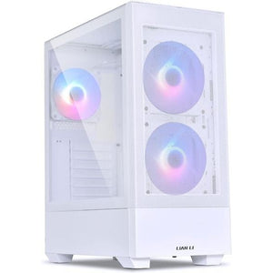Lian Li LANCOOL 205 MESH C ATX Case with Window, White