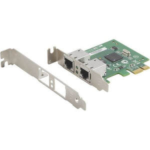 HP Allied Telesis AT-2911T/2-901 Dual Port 1GbE NIC Network Adapter 6E3Y9AA