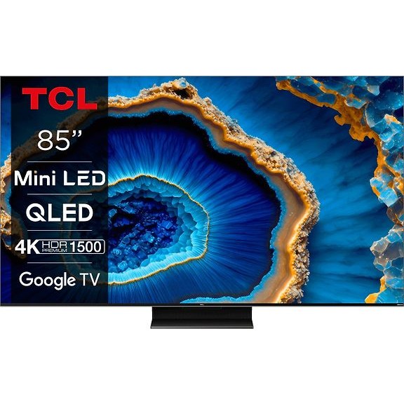 TCL C805 85" 4K QLED Mini-LED Google TV