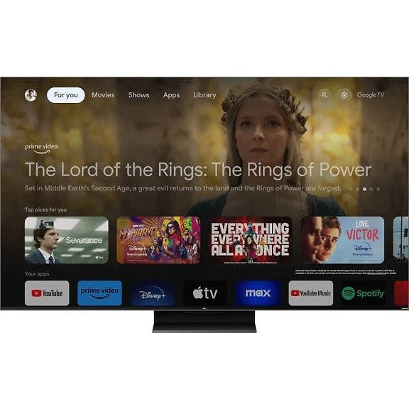 TCL C805 85" 4K QLED Mini-LED Google TV