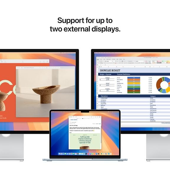 Apple MacBook Air 13" M4 16 GB, 256 GB 2025 - Laptop, Sky Blue MC6T4