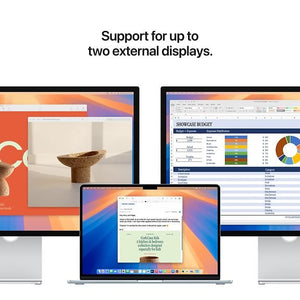 MacBook Air 15 Apple M4 16GB 256GB SSD, Midnight