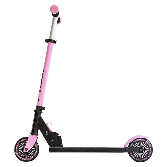 Stoga Comet 120 Kick Scooter, Black/Pink