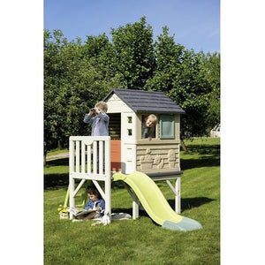 Smoby Life House on Stilts Playhouse and Slide