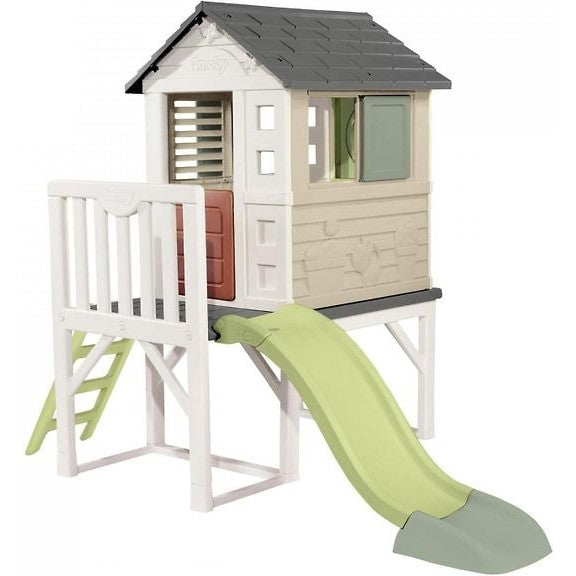 Smoby Life House on Stilts Playhouse and Slide