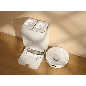 Roborock Qrevo MaxV Robotic Vacuum Cleaner, White