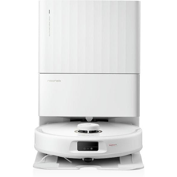 Roborock Qrevo MaxV Robotic Vacuum Cleaner, White