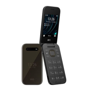 HMD 2660 Flip Phone, Black