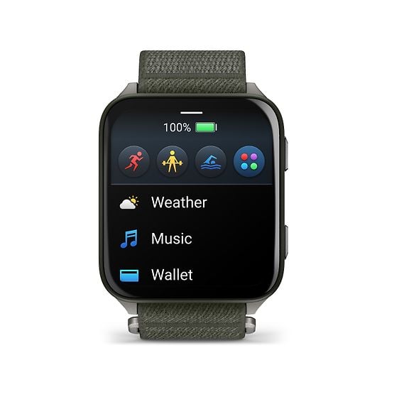 Garmin Venu X1 Smartwatch, Moss Green