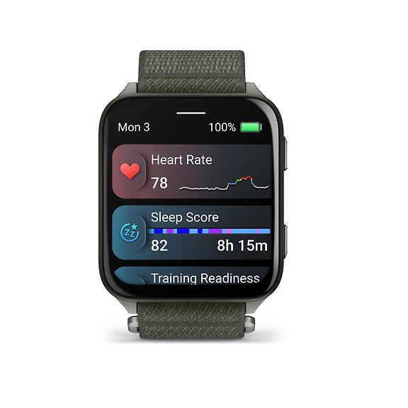 Garmin Venu X1 Smartwatch, Moss Green