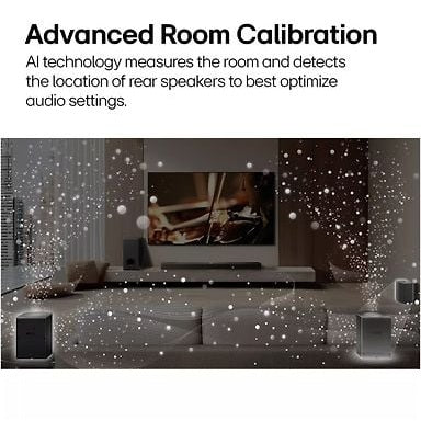 LG S80TR 5.1.3 Soundbar Dolby Atmos System with Rear Speakers