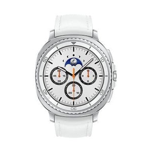 Samsung Galaxy Watch8 Classic 4G Smartwatch, 46mm, White with eSIM