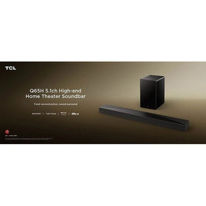 TCL Q65H 5.1 Dolby Atmos Soundbar Sound System