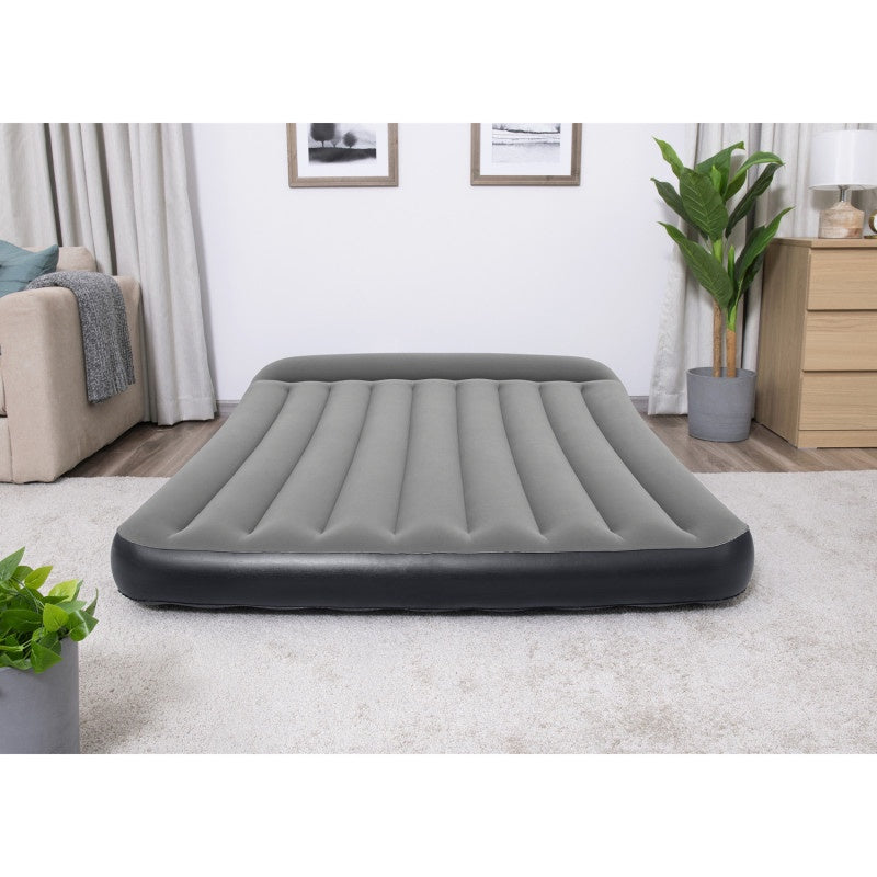 Inflatable Mattress Bestway Tritech, Black/Grey, 203 cm x 152 cm x 30 cm