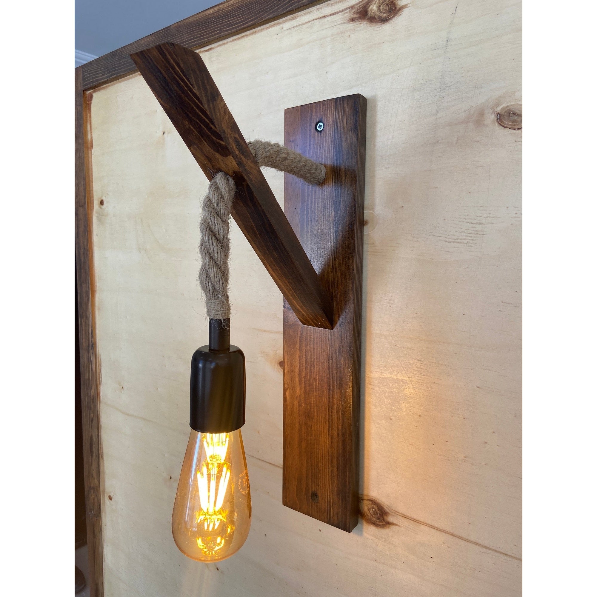 Opviq Ahşap Aplik 18 Wall Light