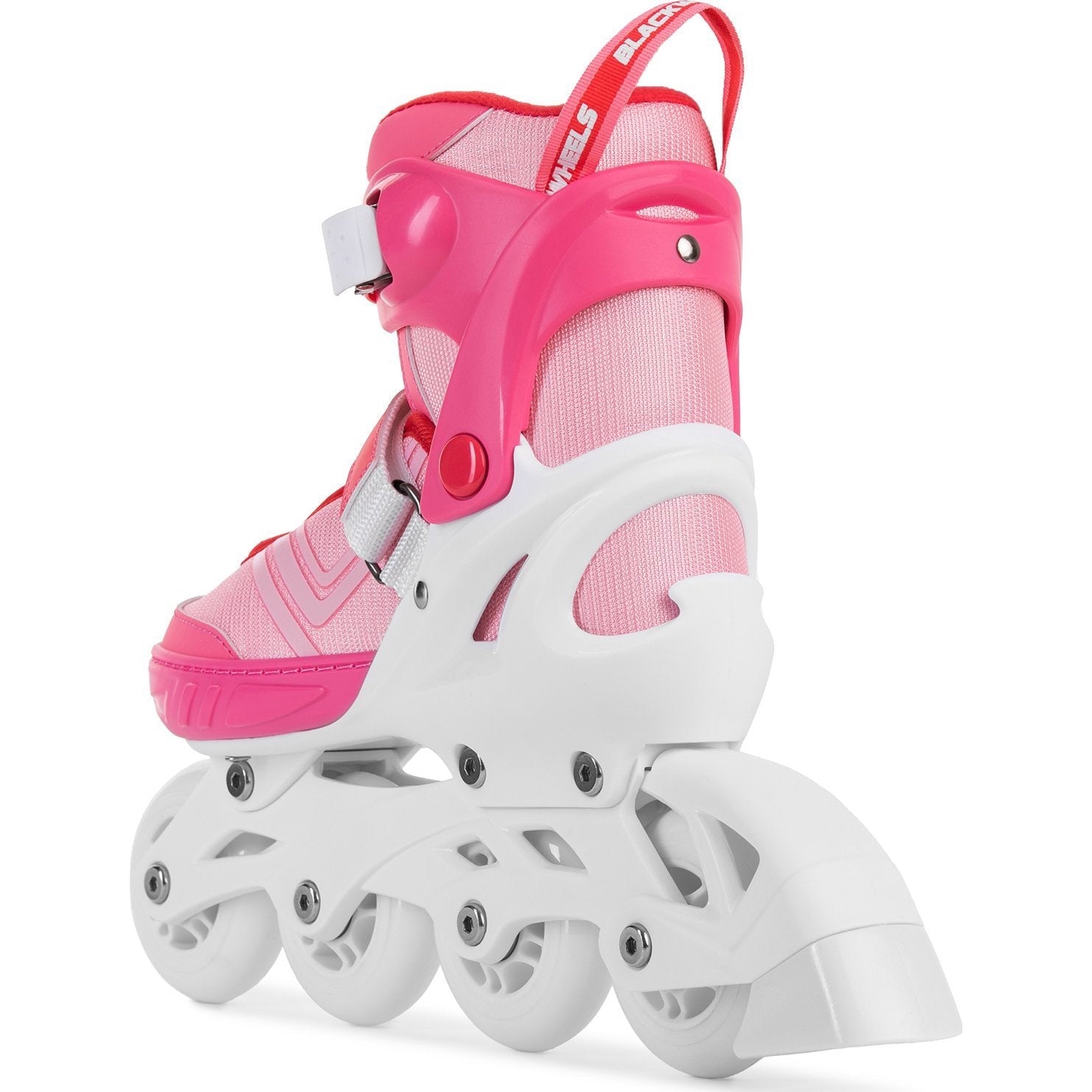 Blackwheels Playful roller skates, white/pink/purple, 39-42