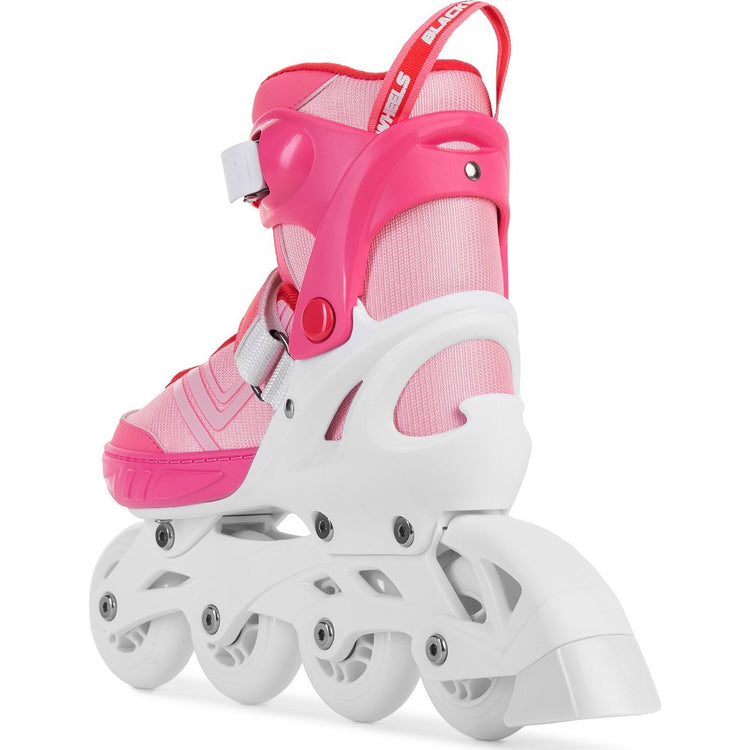 Blackwheels Playful roller skates, white/pink/purple, 39-42