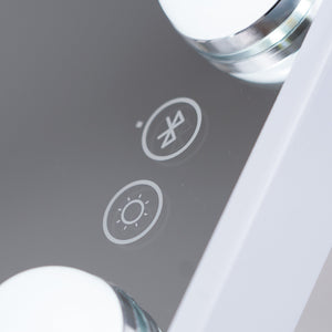 Vanitii Hollywood Vanity Mirror with Wireless Charging & 12 Dimmable Bulbs