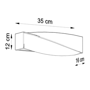 Sollux SL.0229 Sigma Mini White Wall Light, 60 W, E27