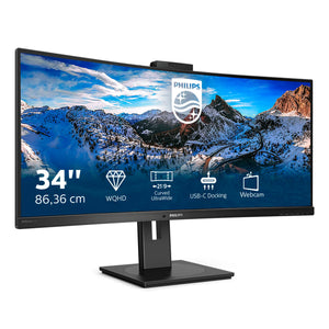 Philips P Line 346P1CRH 34" UWQHD Curved Monitor