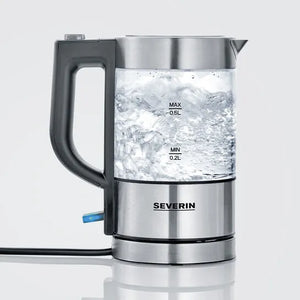 Severin WK347 Kettle, Steel, 0.5L
