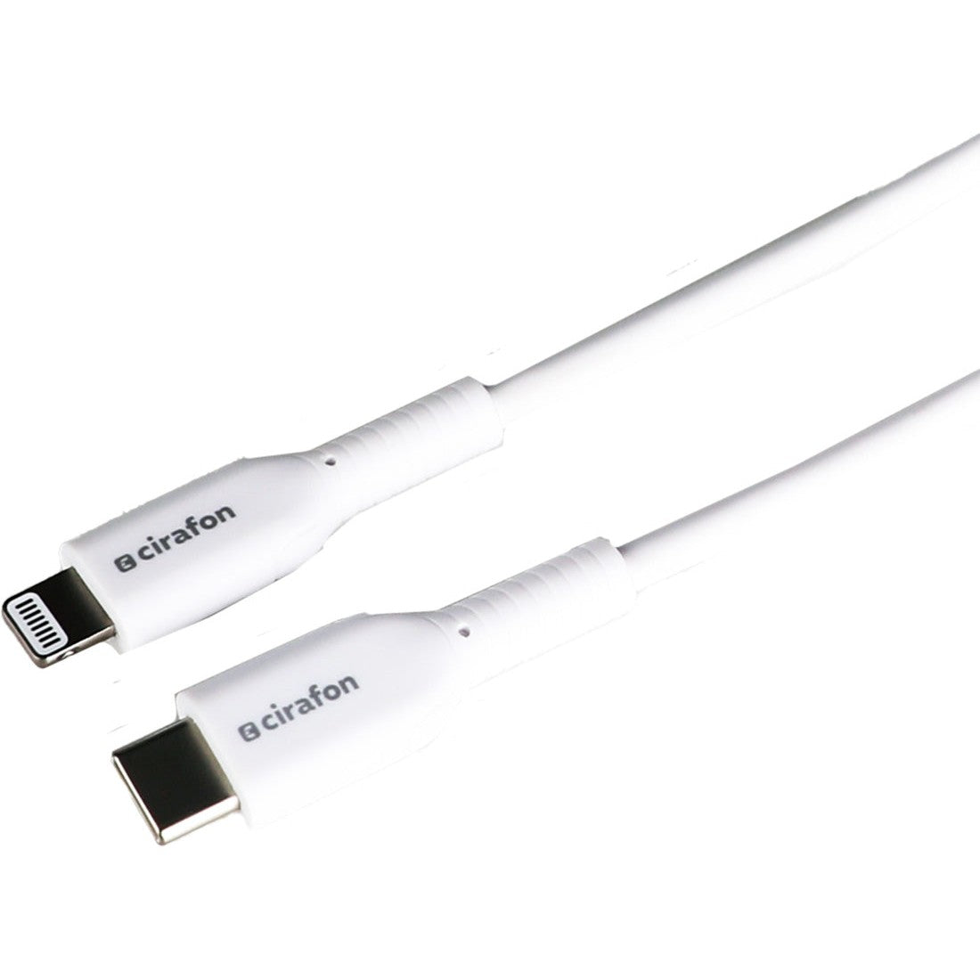 Cirafon Sync/Charge Cable USB-C to Lightning 1m - White