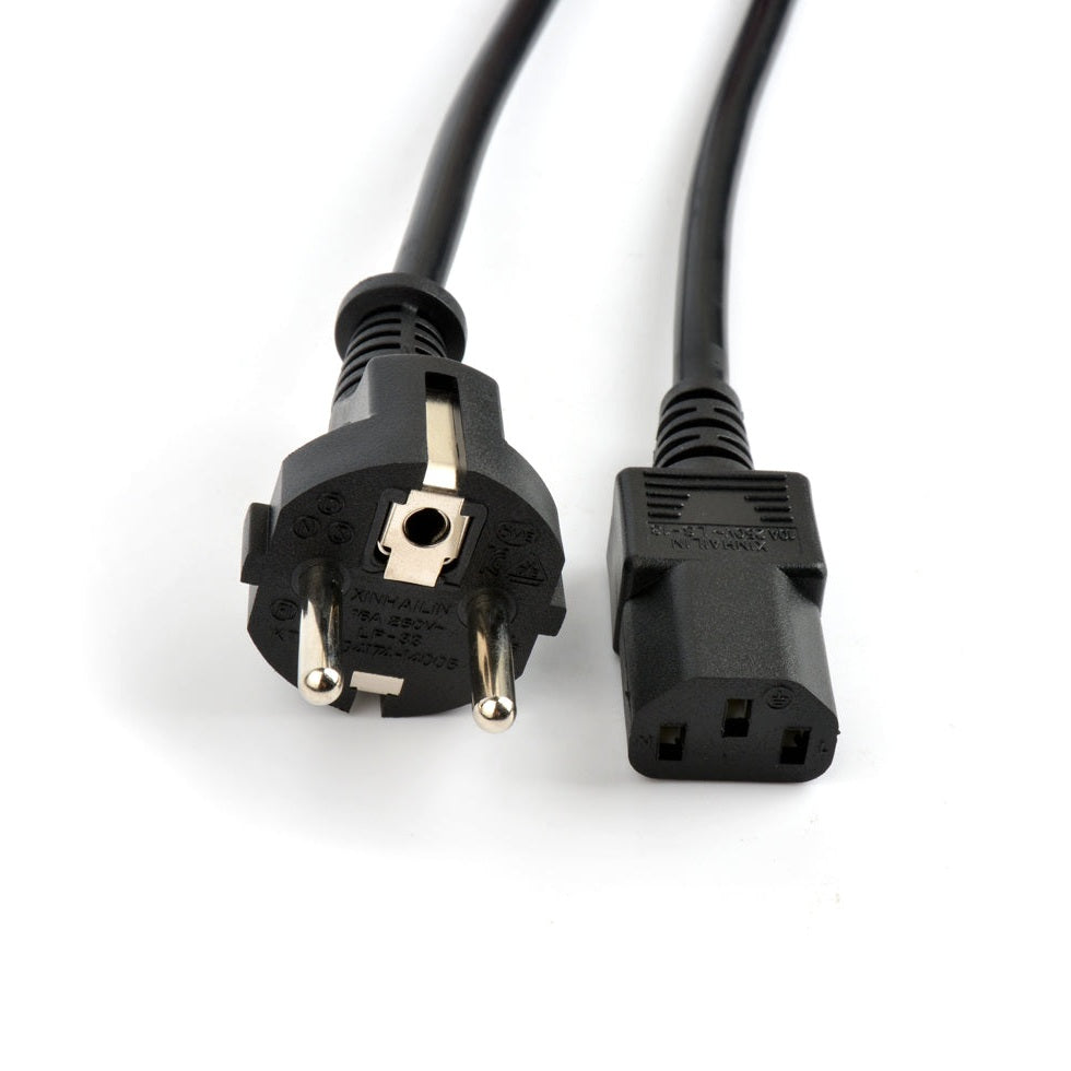 Prokord PC Power Cord C13 0.5m, Black