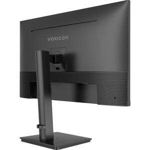 Voxicon O27QHDPF Ergonomic USB-C 65W Monitor - Black