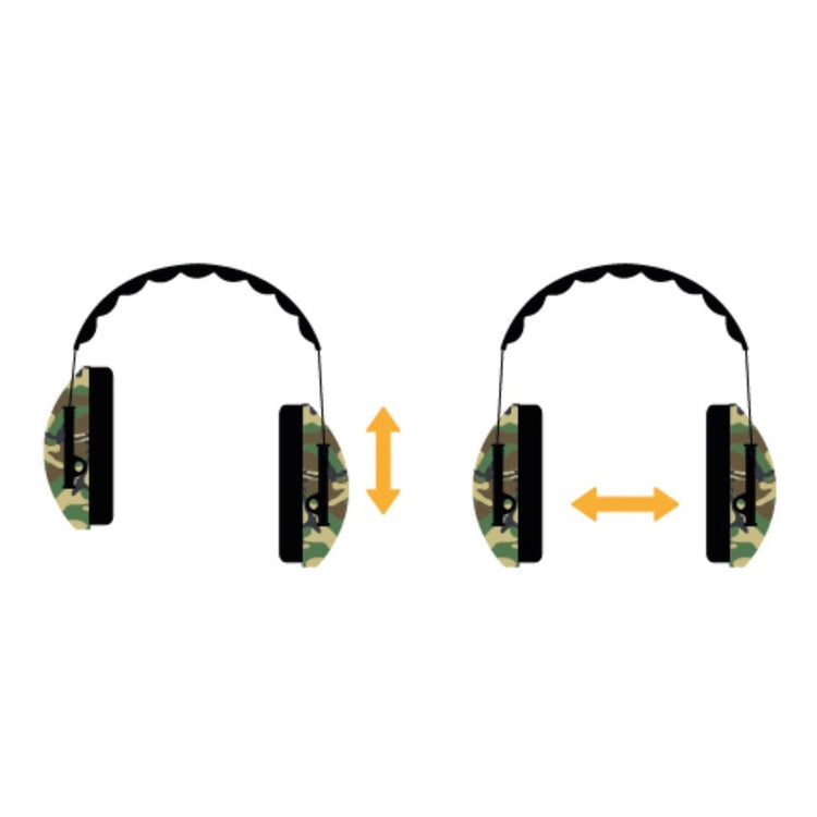 Children noise cancelling headphones Jippie's, brown/green