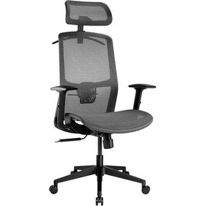 Prokord PC-0518-P Office Chair with Wire Seat and Mesh Backrest