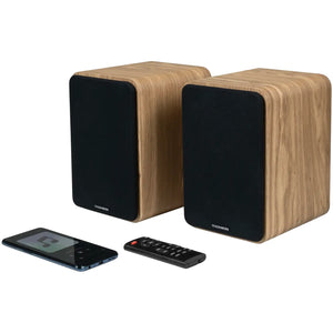 Thomson WS602DUO Set with 2 Wooden Box Speakers