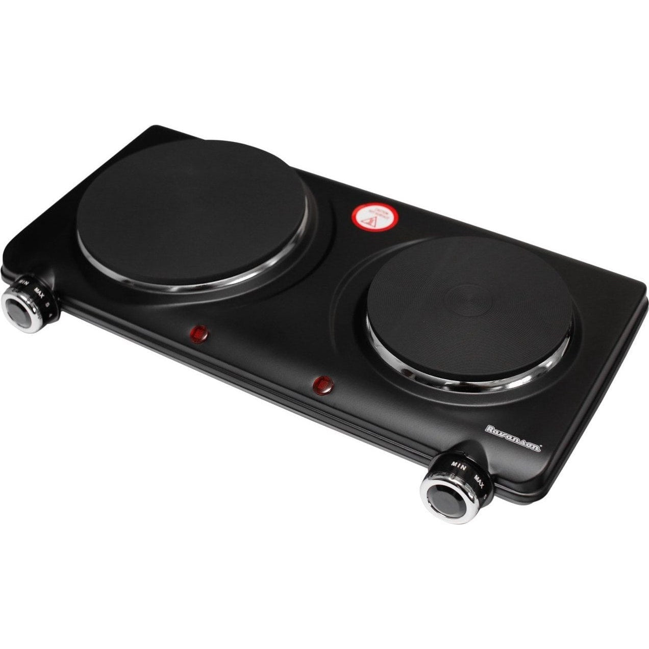 Mini stove electric Ravanson HP-9020B, 2250 W, black