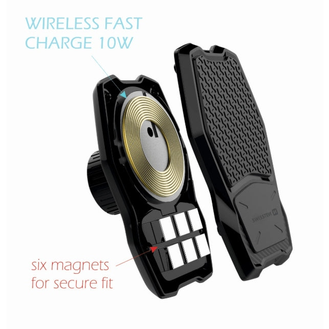 Swissten Car Holder With Wireless Charging