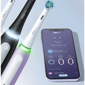 Oral-B iO Series 4 Duo Electric Toothbrush, Black/White