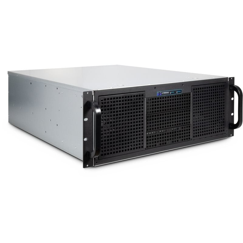 Inter-Tech IPC 4U-40255, Rackmount Server Case, 4U, Black/Grey