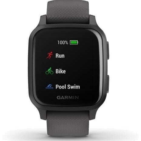 Smart watch Garmin Venu Sq Shadow Grey, black