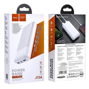 Power bank Hoco J72A, 20000 mAh, white