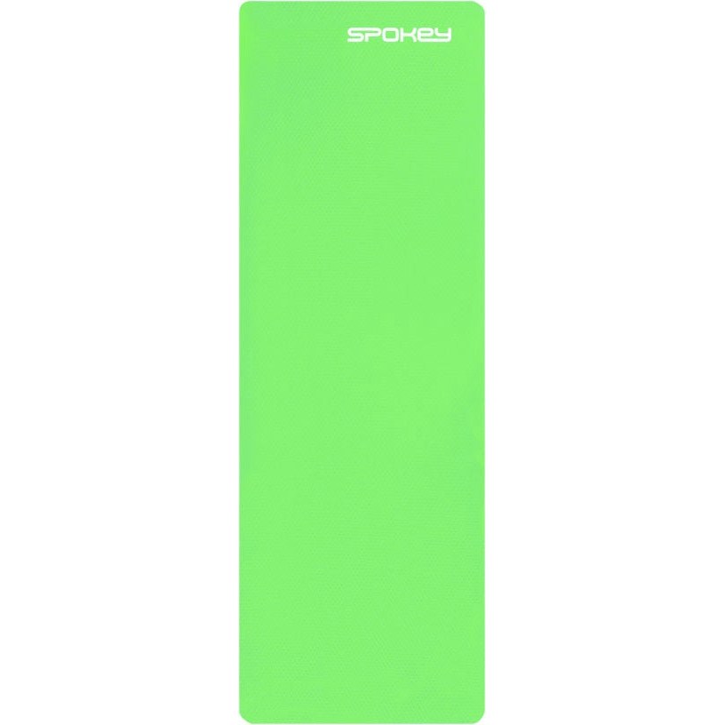 Spokey SoftMat fitness and yoga mat, Green/Grey, 180 cm x 60 cm x 1 cm