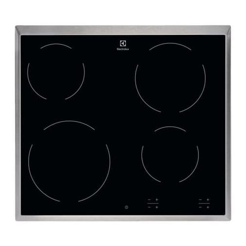 Electrolux EHF16240XK Ceramic Stove, Black