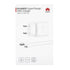 Phone charger Huawei CP404B, USB/USB Type-C, white