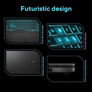 Asus 16" V16 V3607VH Gaming Laptop, Black