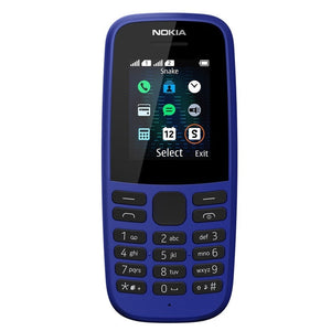 Nokia 105 2019, Mobile phone, blue