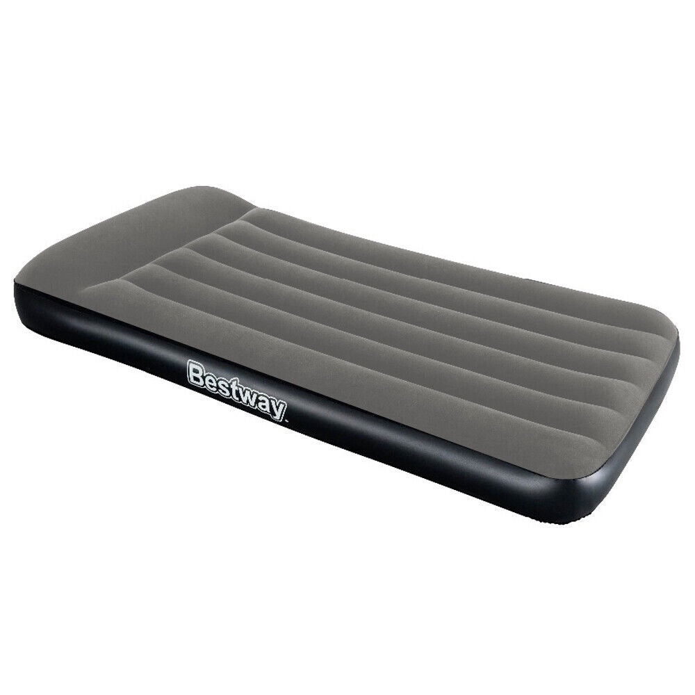 Inflatable Mattress Bestway Tritech, Black/Grey, 203 cm x 152 cm x 30 cm