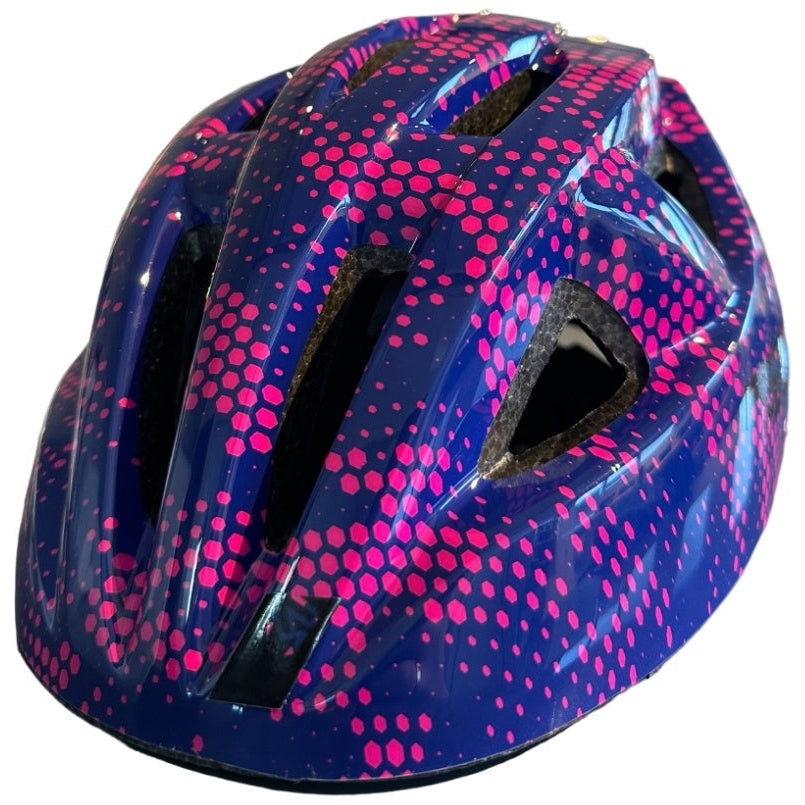 Cycling Helmet for Children One Racer, Purple, XS/S