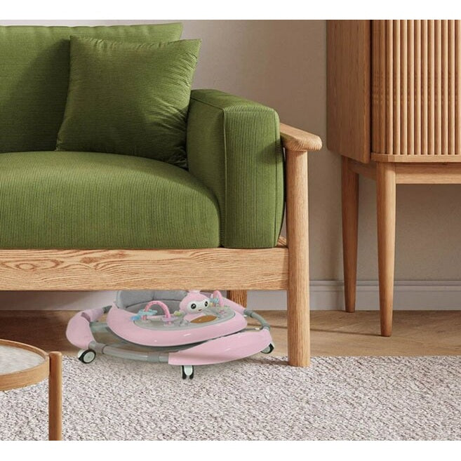 6-in-1 Ergonomic Tavalax Baby Walker with Music Panel, Adjustable Height, and 360° Silent Wheels