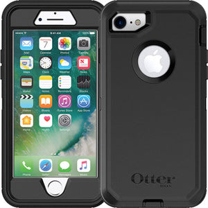 OtterBox iPhone 7 / 8 / SE Case Defender Series, Black