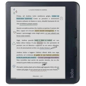 Kobo eBook-Reader Libra Colour black Bundle incl. Stylus 2 N428-KU-BK-K-BU