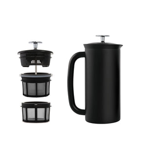 Espro P7 1032C2-17BK French press coffee maker Black steel