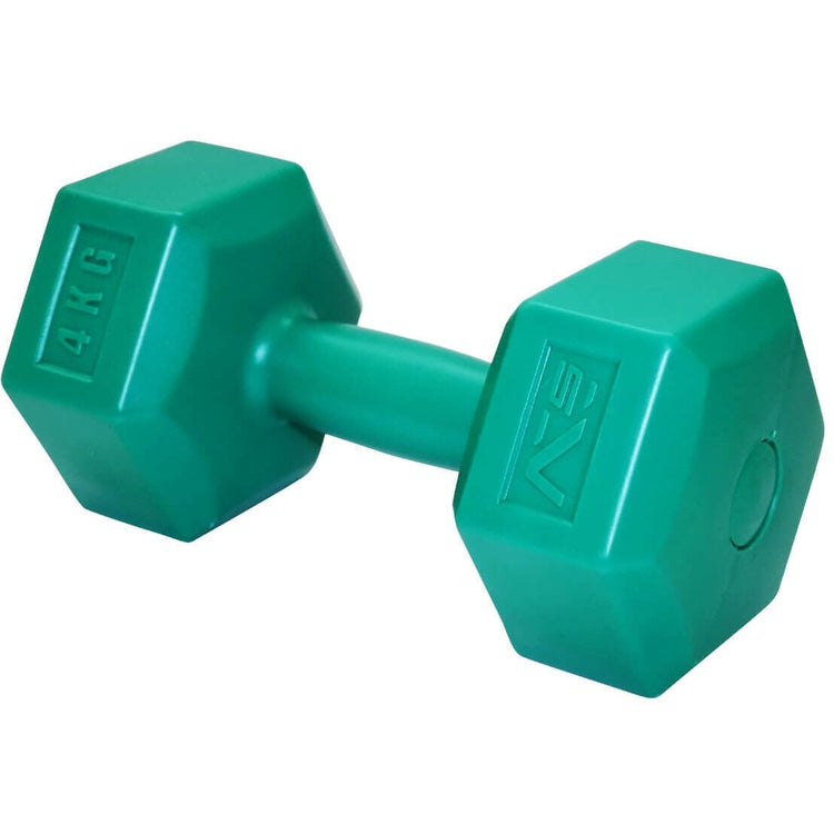 SportVida Comfort Hexagonal Dumbbells, 4 kg x 2 pcs